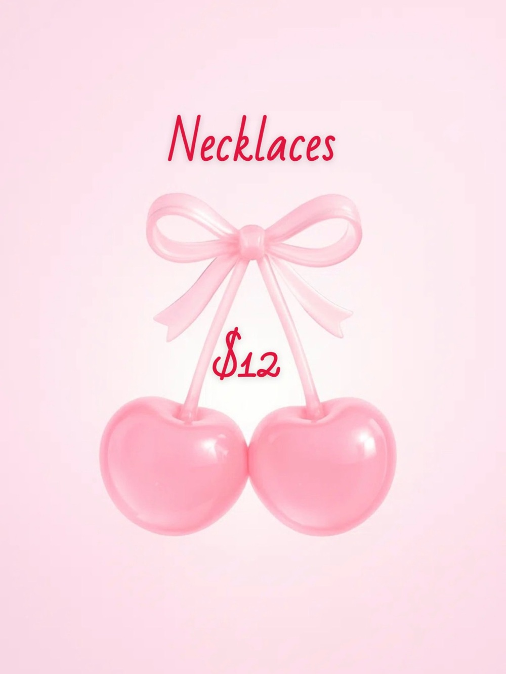 LIVE SHOW LISTINGS NECKLACES $12